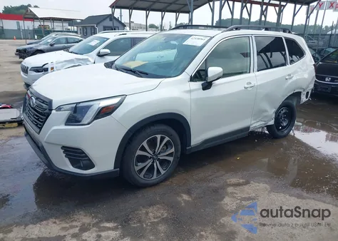 2022 Subaru Forester Limited from USA, damaged, VIN JF2SKAPC1NH511820